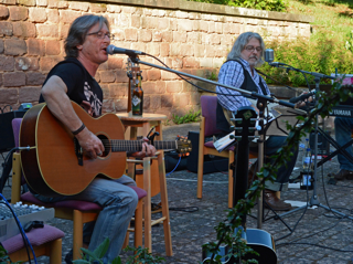 Foto (M. Fuhser): Klaus Reiter (l.) und Fred G. Schütz